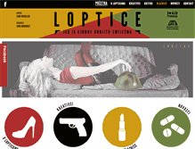 Tablet Screenshot of loptice.com